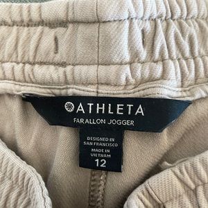Athleta size 12 farallon joggers